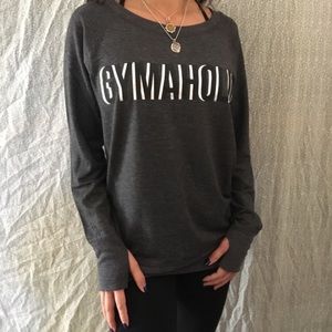 “GYMAHOLIC” Pullover by Ideology size S